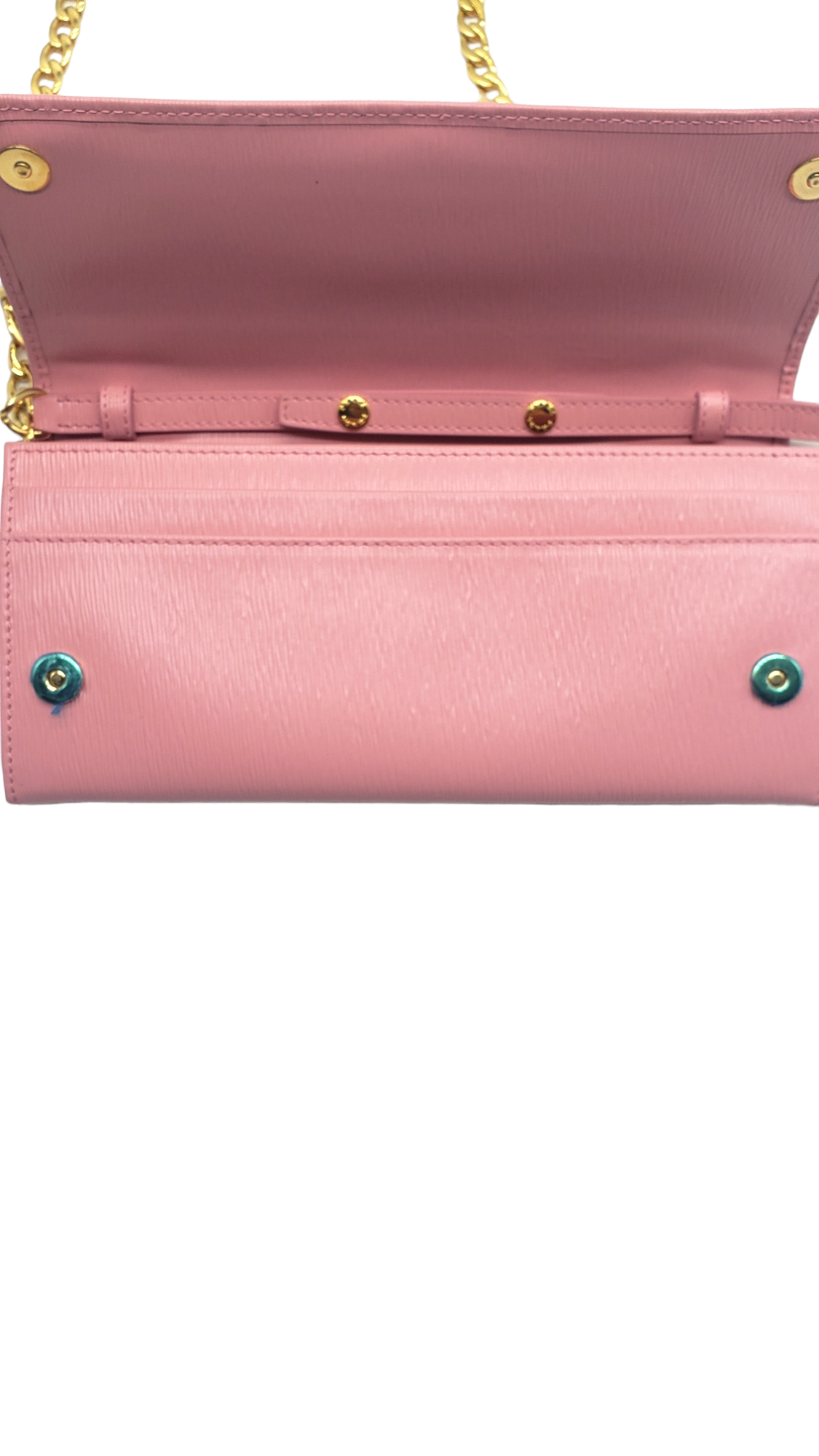 Prada Pink Textured Leather WOC