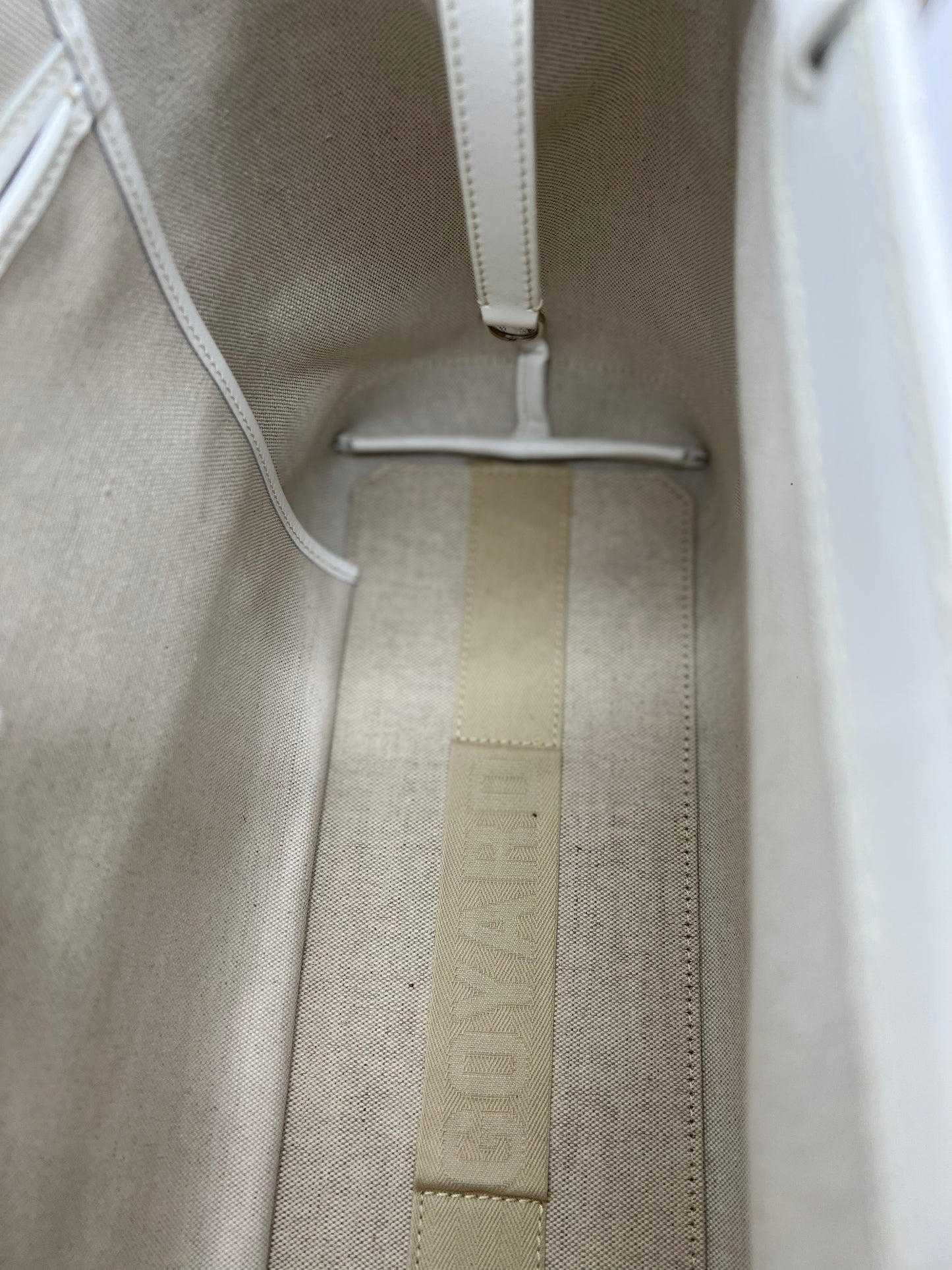 Goyard White Bellechasse PM Shoulder Bag