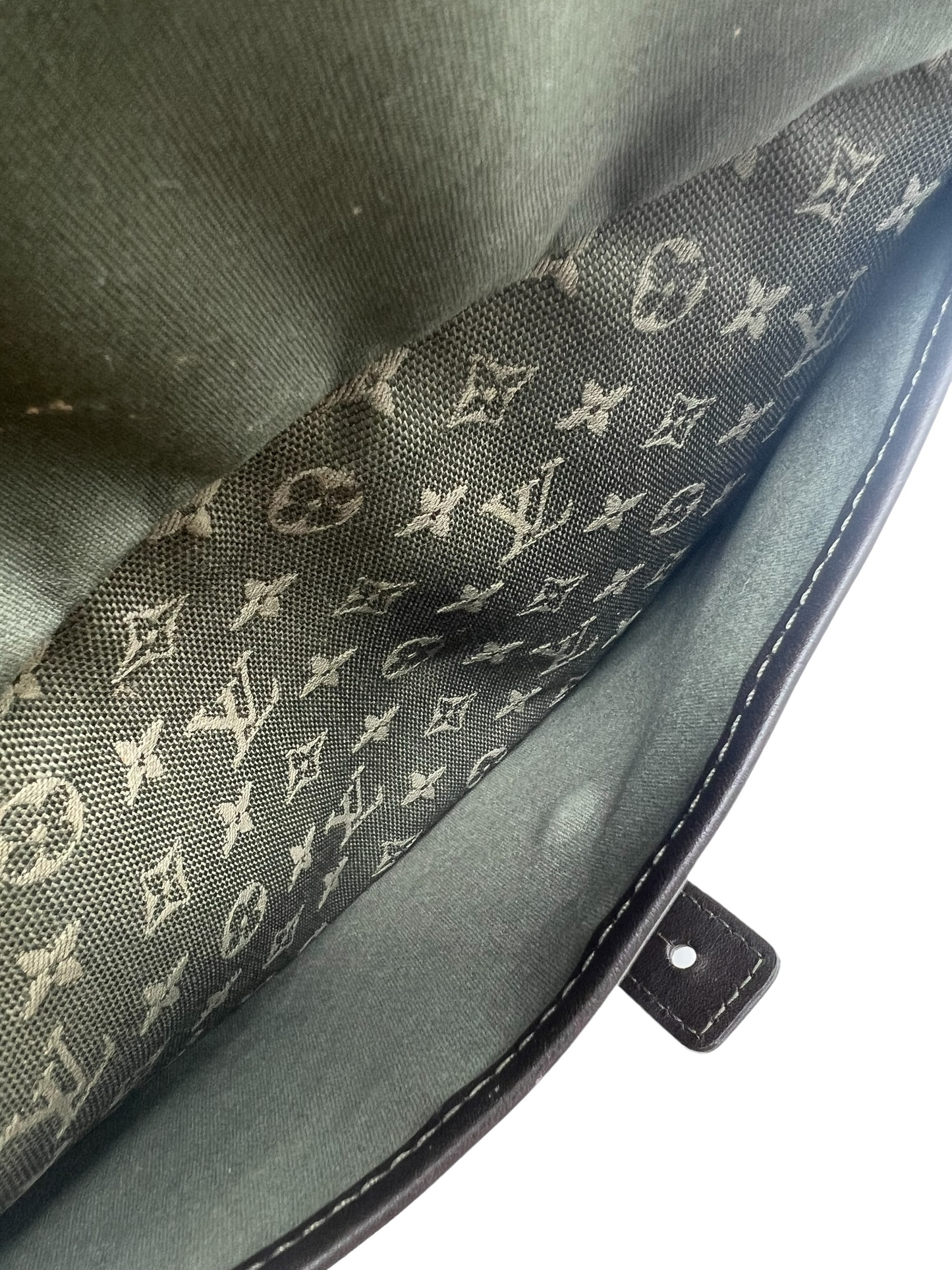 Louis Vuitton Green Monogram Canvas Mini Lin Belanger Messenger