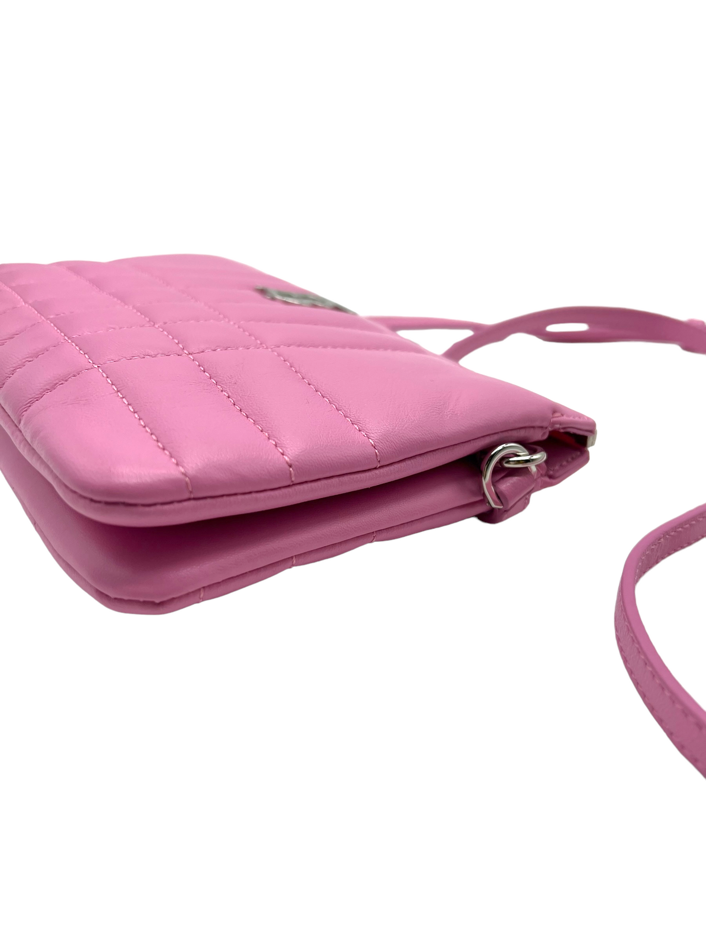 Burberry Pink Quilted Lola Crossbody