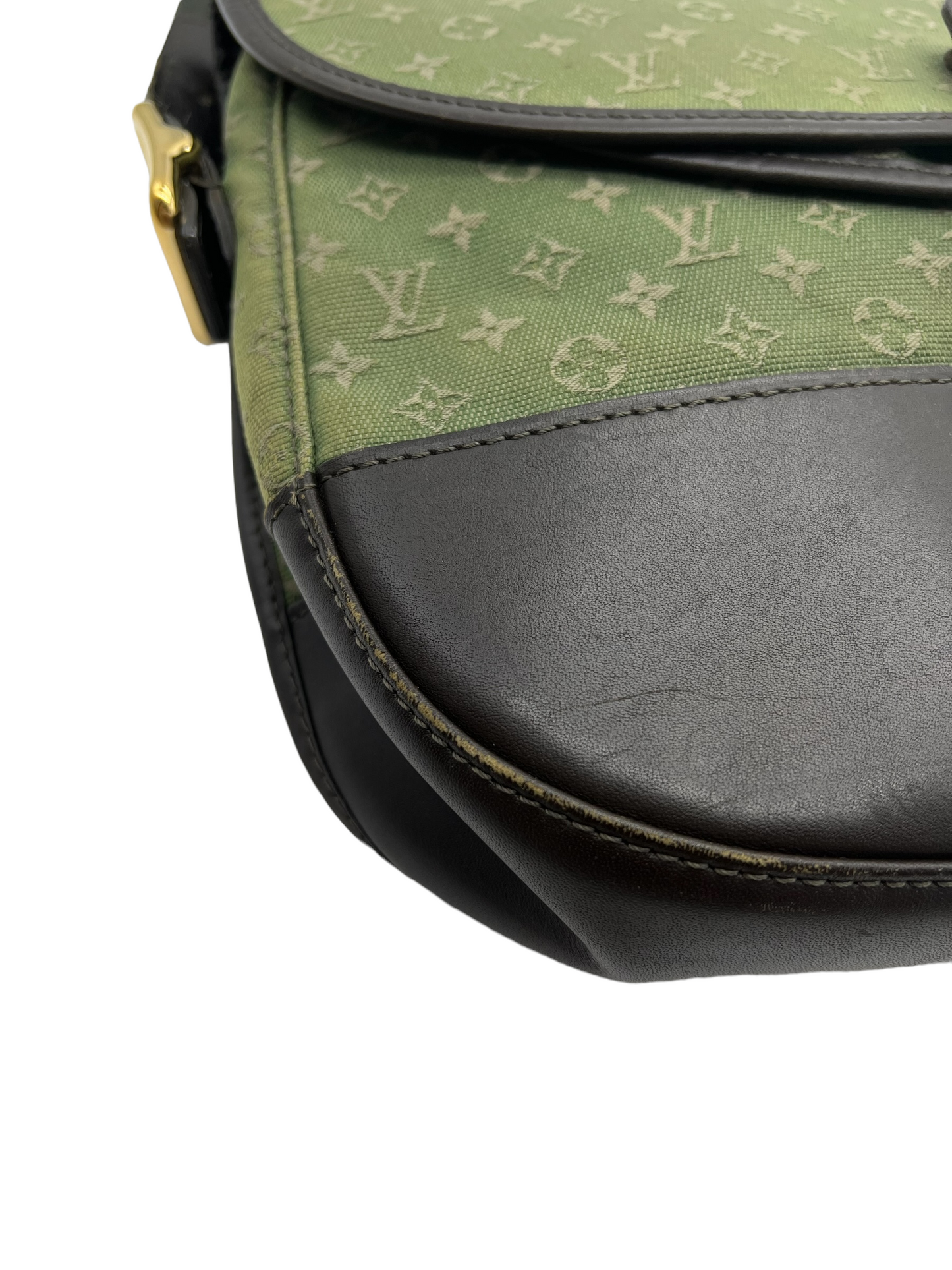 Louis Vuitton Green Monogram Canvas Mini Lin Belanger Messenger