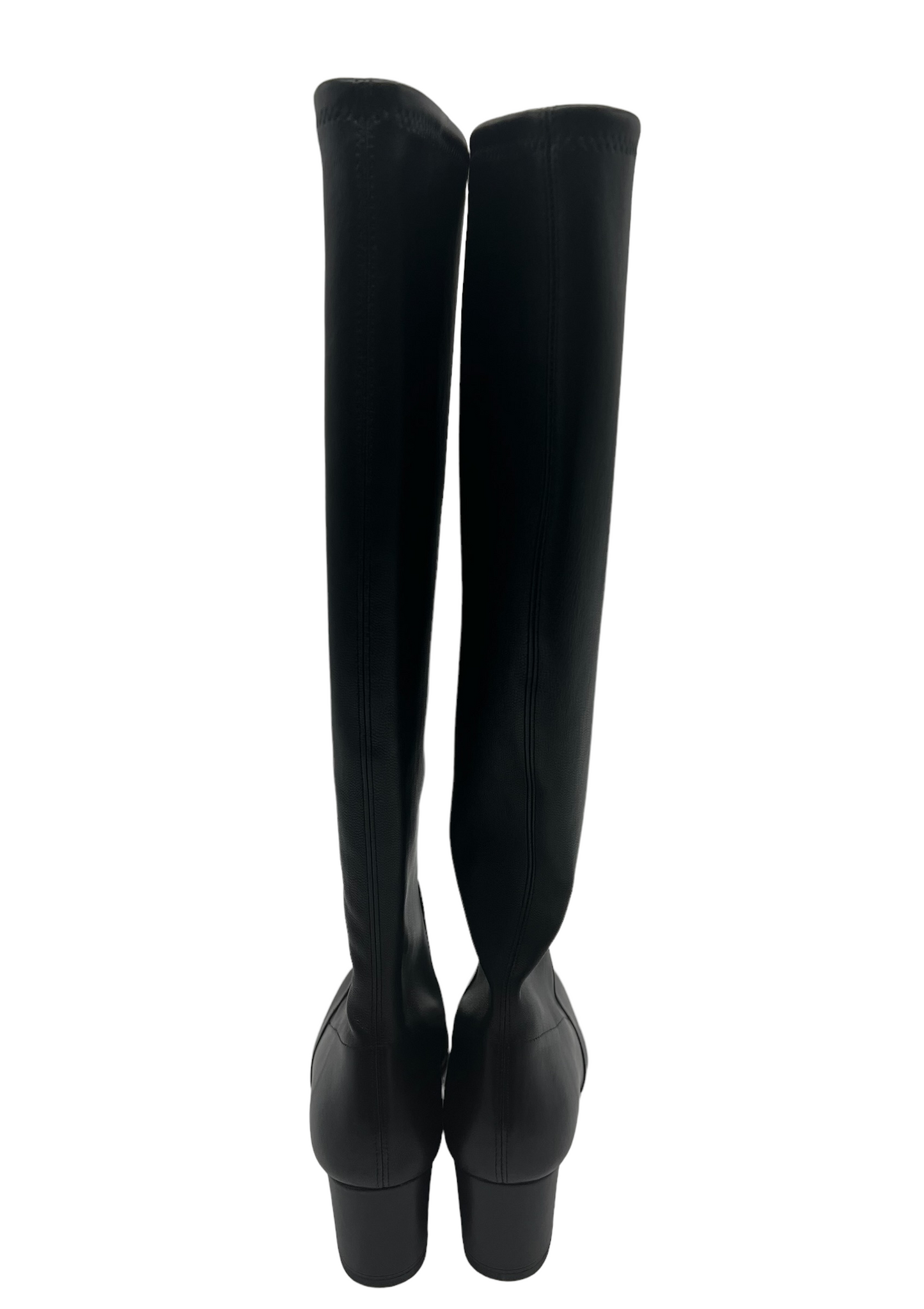 Stuart Weitzman Black Leather Liviana Knee High Size 7 Boots