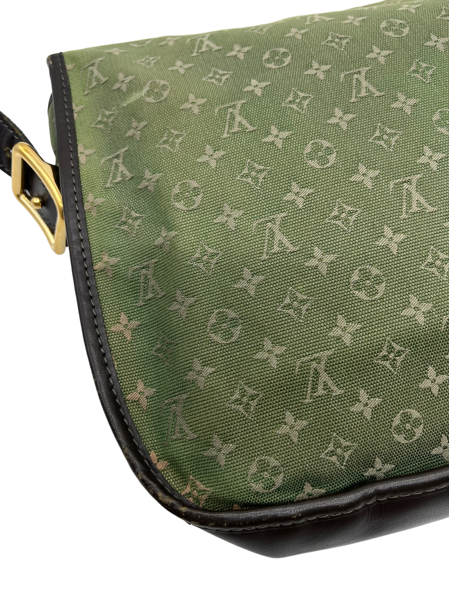 Louis Vuitton Green Monogram Canvas Mini Lin Belanger Messenger