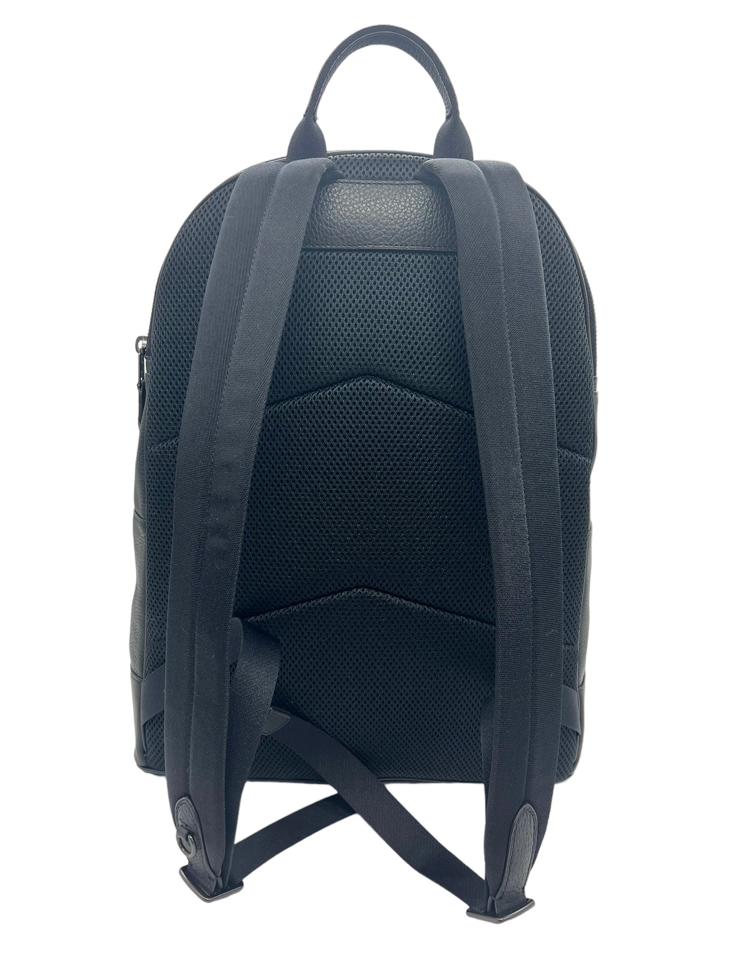 Coach Black Leather West Backpack