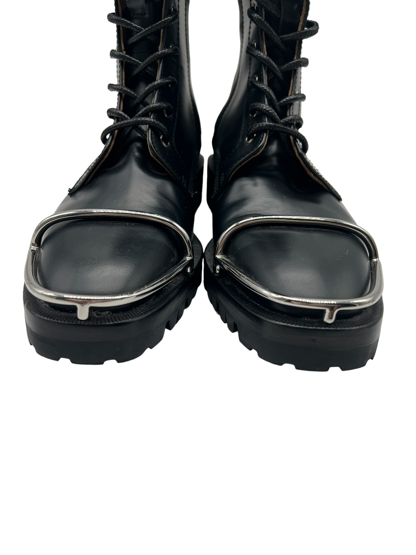 Alexander Wang Black Kennah Size 38 Combat Boots Shop Luxe Society