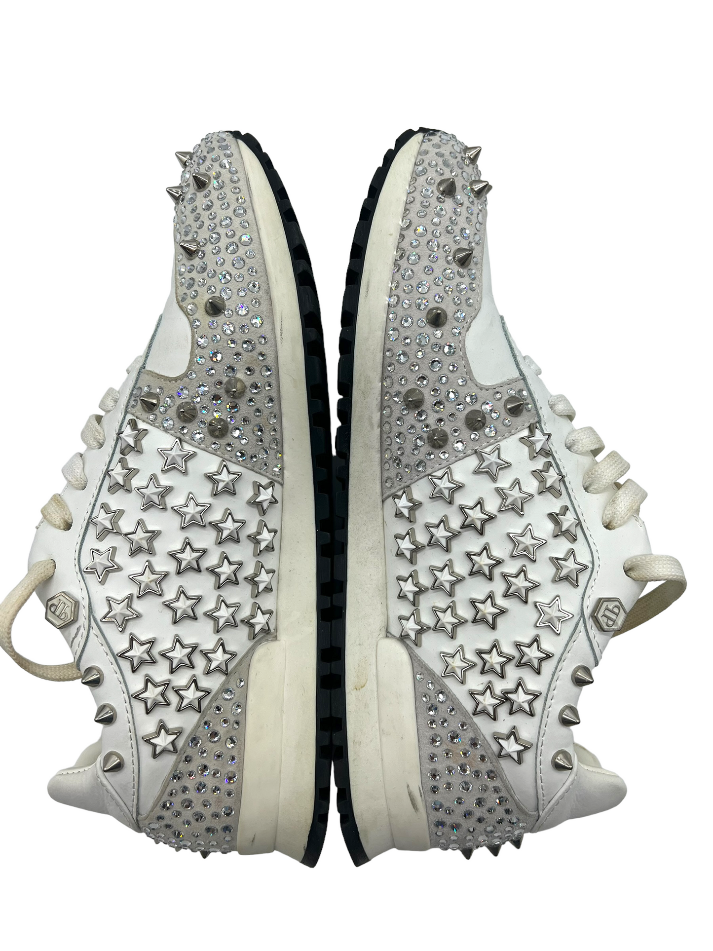 Philipp Plein Legend Embellished Size 37 Sneakers