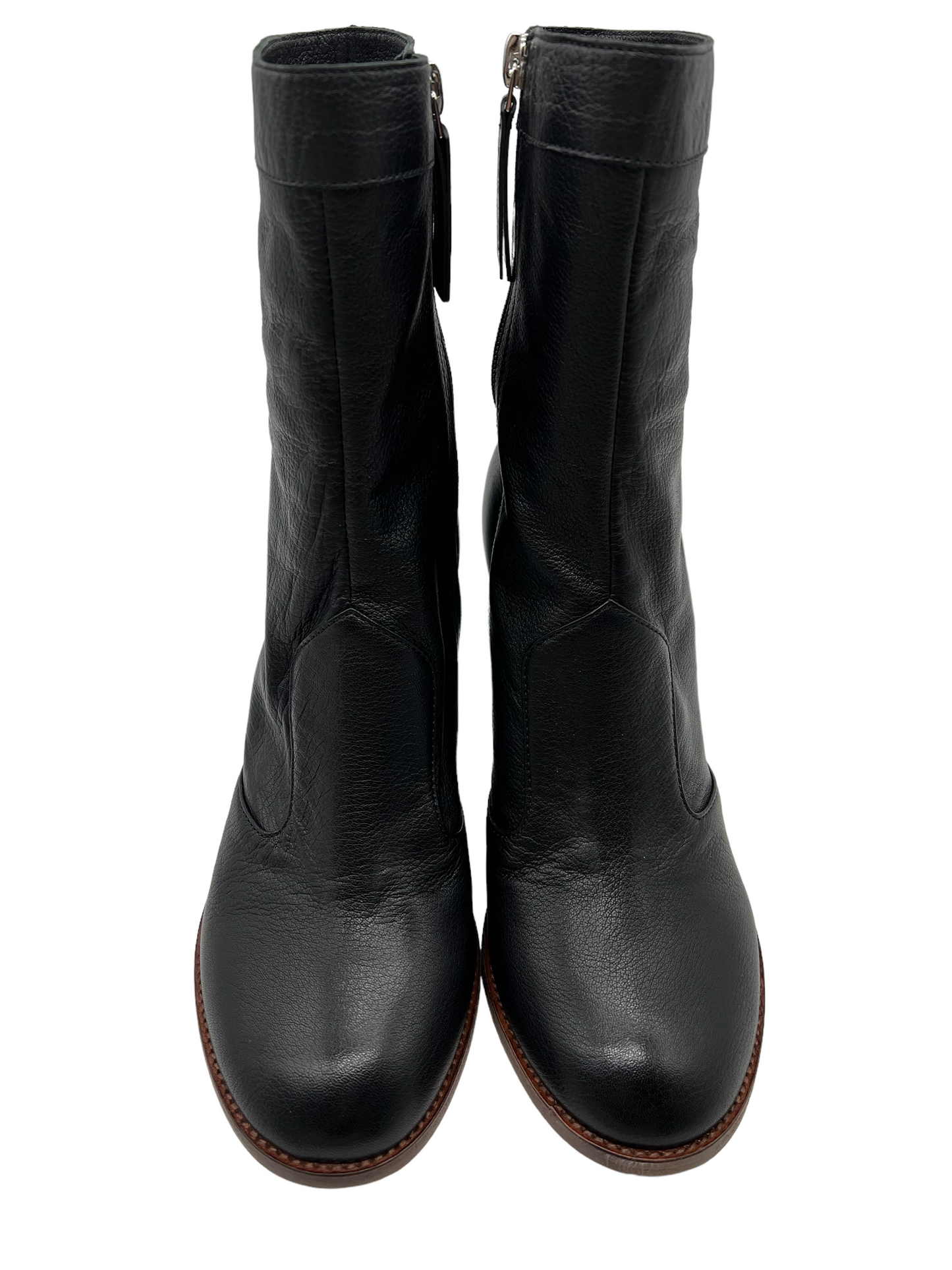 Marc Jacobs Black Leather Sofia Loves The Ankle Boots Size 40 Boots
