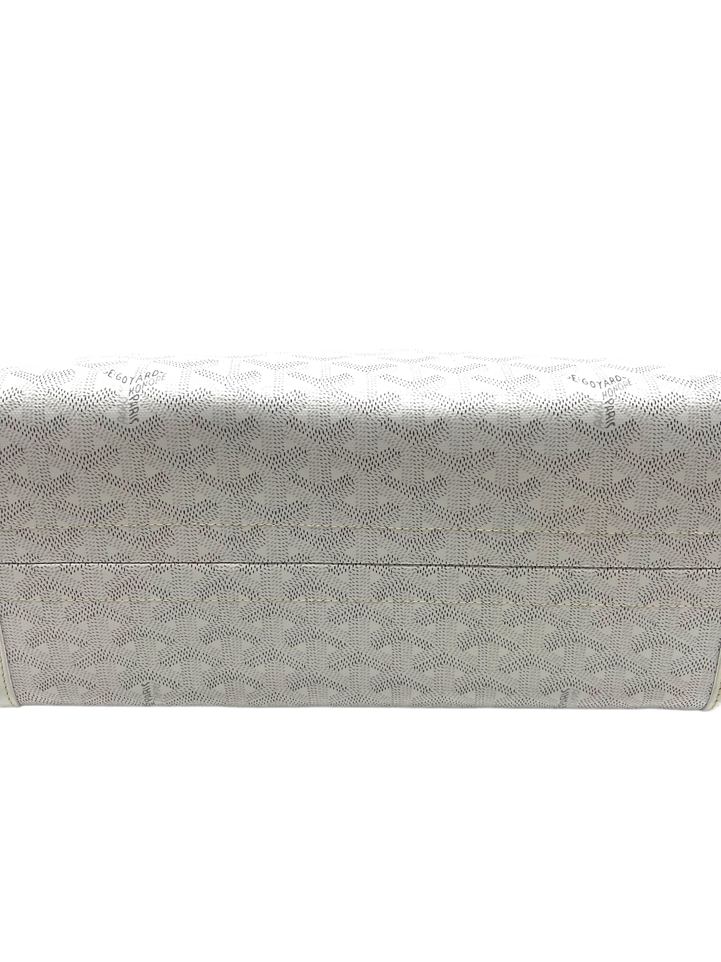 Goyard White Bellechasse PM Shoulder Bag