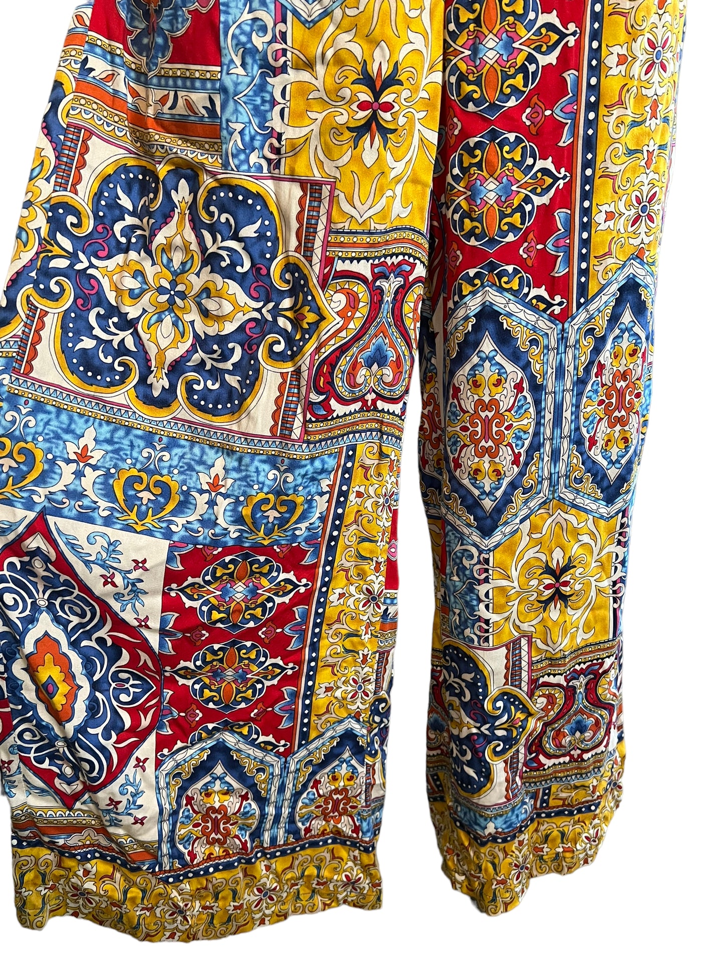 Haute Hippie Multicolor Mixed Print Size L Pants