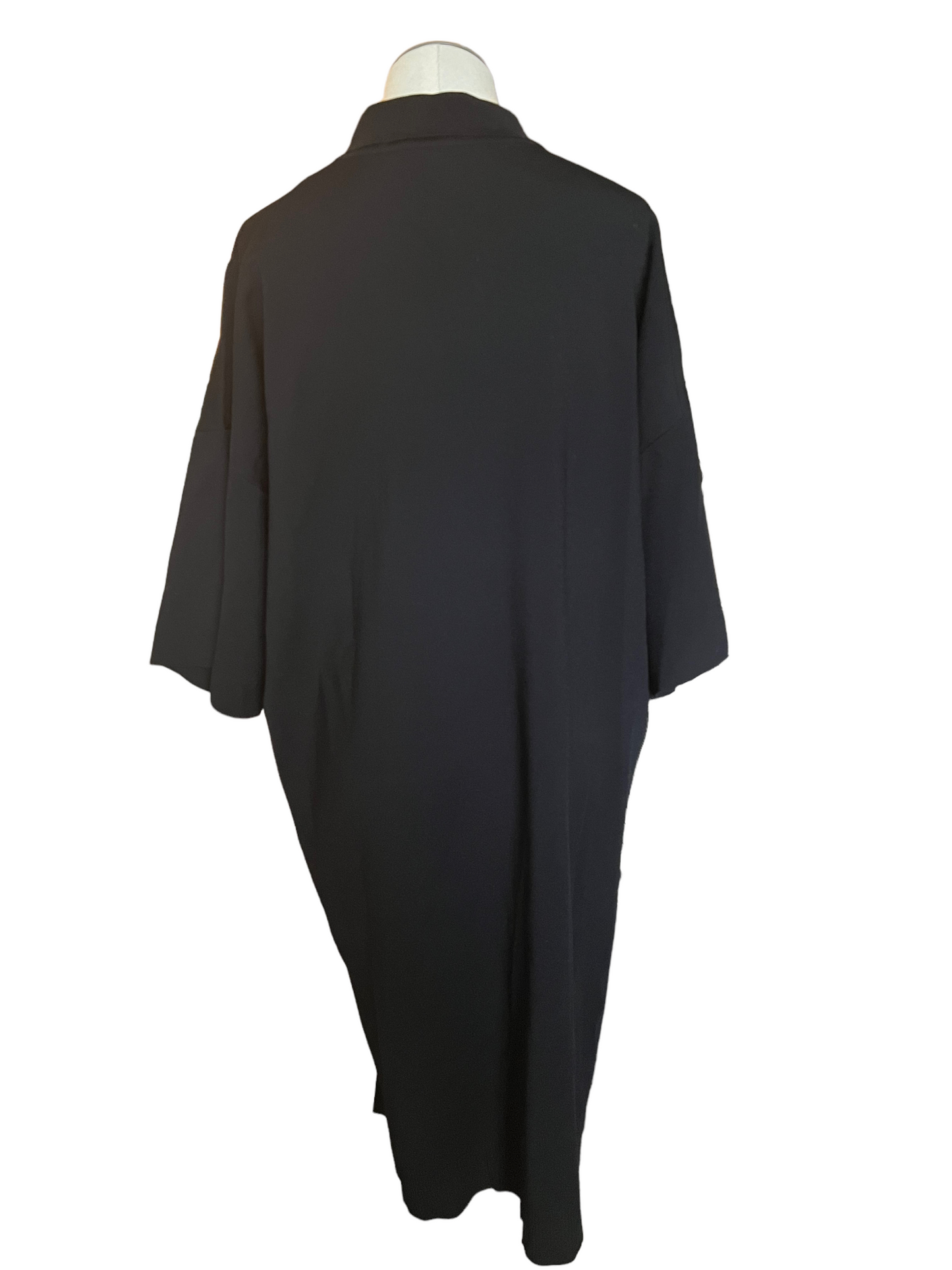 The Row Black Stretch Knit Size M/L Dress
