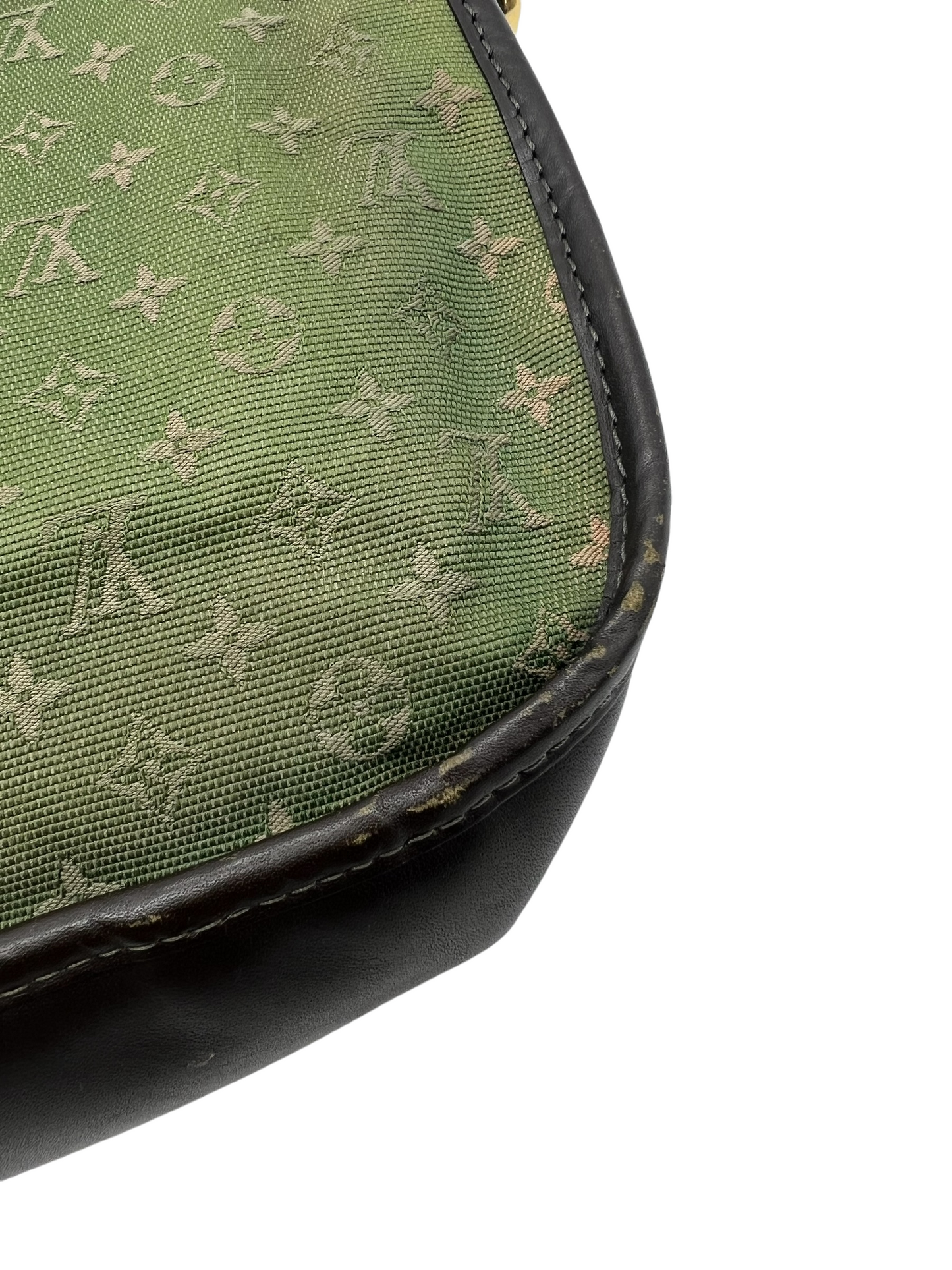 Louis Vuitton Green Monogram Canvas Mini Lin Belanger Messenger