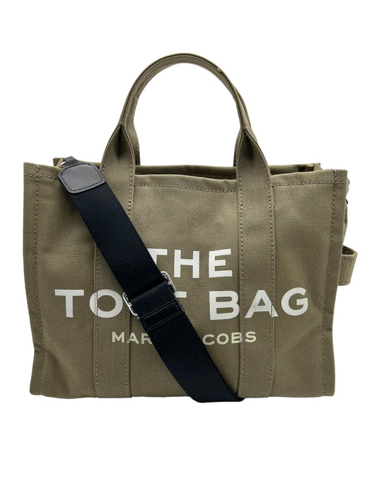 Marc Jacobs Khaki Canvas "The Medium Tote" Bag