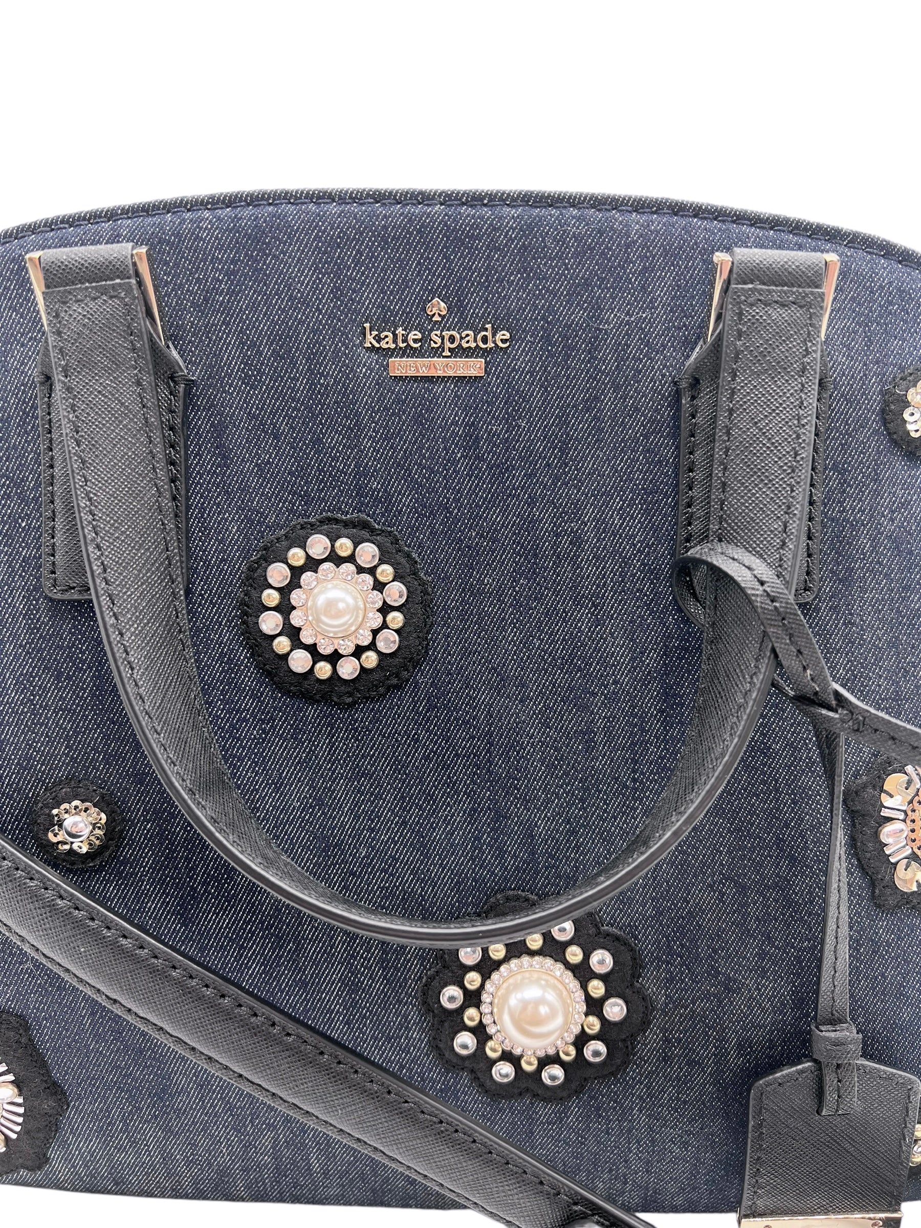 Kate Spade Cameron Street 'Lottie' Embellished Denim Bag – Shop ...